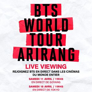 Photo BTS World Tour 'Arirang' in JAPAN : Live viewing