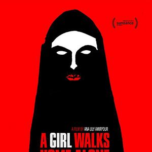 Photo A Girl Walks Home Alone At Night