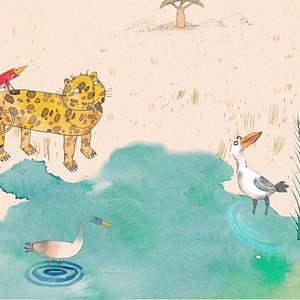 Lot De 2 Bavoirs Bandana - Domiva - Tu - Mousseline - Caramel