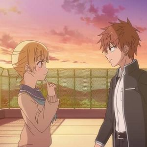 Photo Inexpressive Kashiwada and Expressive Oota