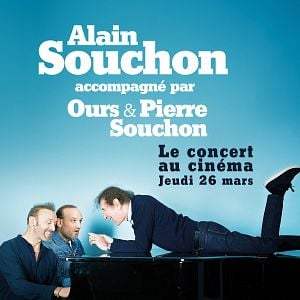 Photo Alain Souchon - Le concert au cinéma
