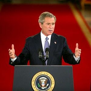 Photo Le Monde selon Bush