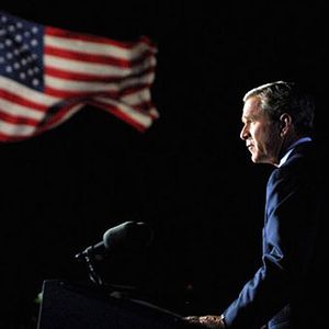 Photo Le Monde selon Bush
