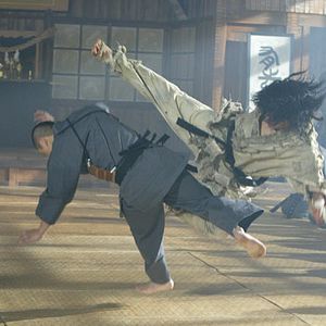 Photo Fighter in the wind