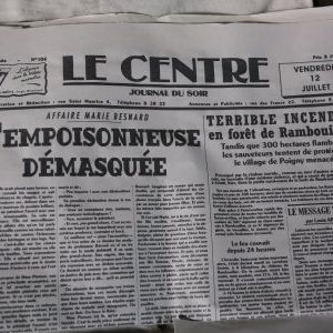 Photo Marie Besnard, l'empoisonneuse...