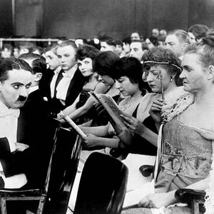 Photo Charlot au music-hall