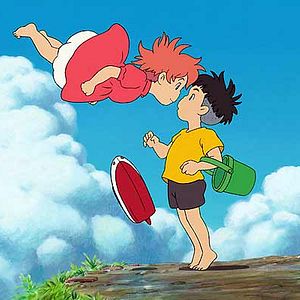 Photo Ponyo sur la falaise
