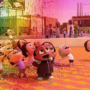 Photo Tempête de boulettes géantes