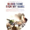 Photo Blood Done Sign My Name