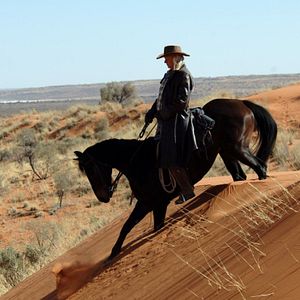 Photo Tornado and the Kalahari Horse Whisperer