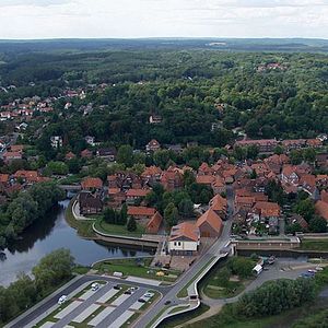 Photo Die Elbe von oben