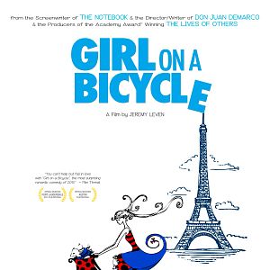 Photo Girl on a Bicycle