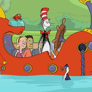 Photo The cat in the hat knows a lot about that!