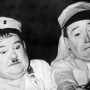 Photo Laurel et Hardy conscrits