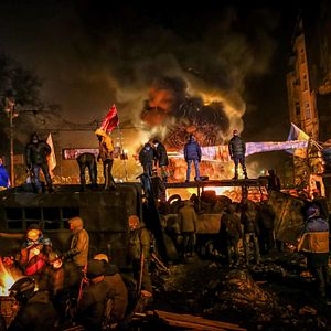 Photo Winter on Fire: Ukraine's Fight for Freedom