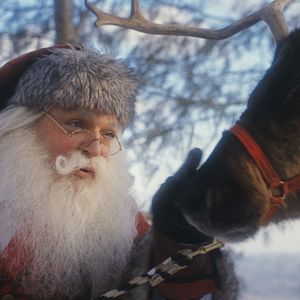 Photo Père Noël, la magie de la poussière d'étoiles
