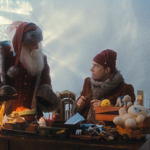 Photo Père Noël, la magie de la poussière d'étoiles