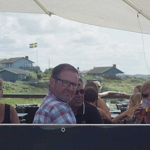 Photo Fight on a swedish beach