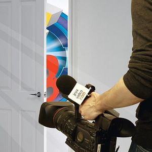 Photo Behind Closed Door