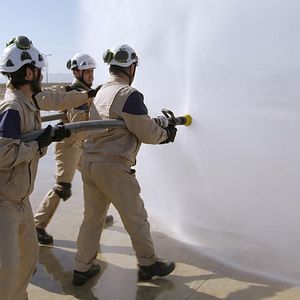 Photo Les Casques blancs
