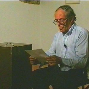Photo Bernard Heidsieck, la poésie en action