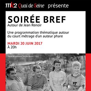 Photo Soirée Bref autour de Jean Renoir