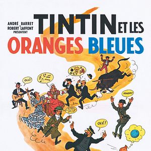 Photo Tintin et les oranges bleues