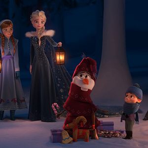 Photo Joyeuses fêtes avec Olaf