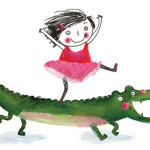 Photo Rita et Crocodile