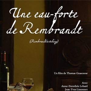 Photo Une eau-forte de Rembrandt