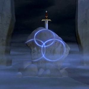 Photo Excalibur, l'épée magique