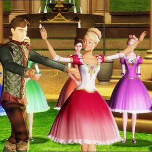 Photo Barbie au bal des 12 princesses