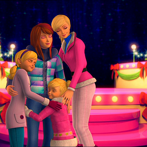 Photo Barbie - Merveilleux Noël