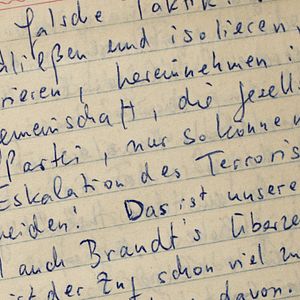 Photo La RAF et ses sympathisants :un automne allemand