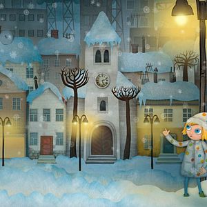 Photo Mimi & Lisa, les lumières de Noël