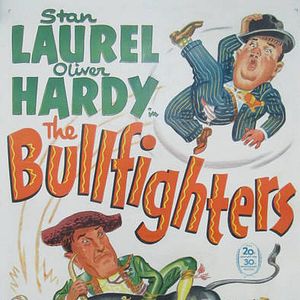 Photo Laurel et Hardy toréadors