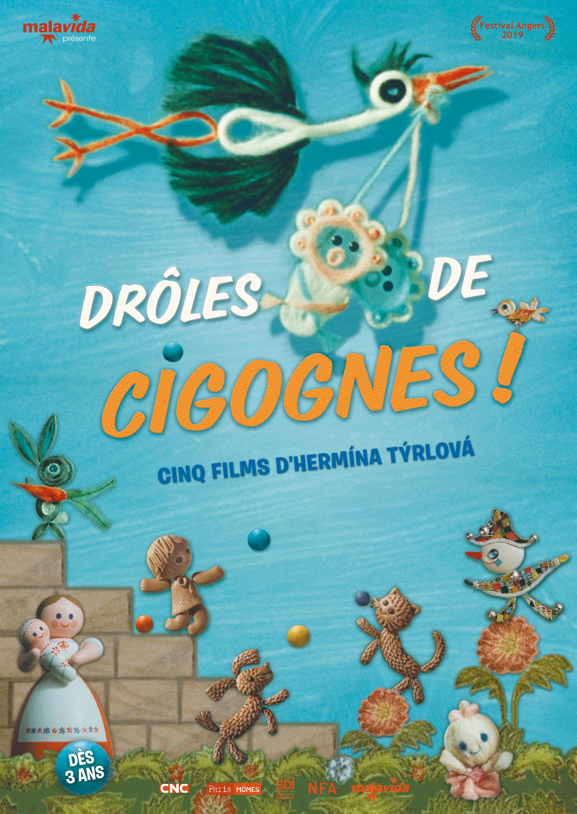 Photo Drôles de cigognes !