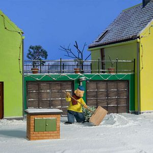 Photo Pat et Mat en hiver