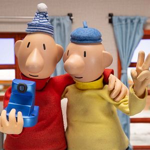 Photo Pat et Mat en hiver