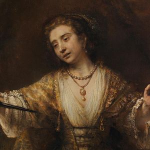 Photo Une eau-forte de Rembrandt