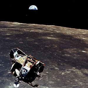 Photo Apollo 11 : retour vers la lune