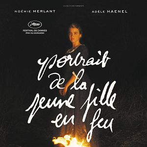 Photo Portrait de la jeune fille en feu