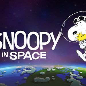 Photo Snoopy dans l'espace