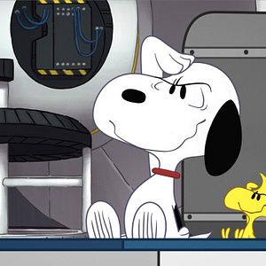 Photo Snoopy dans l'espace