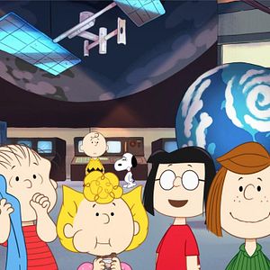 Photo Snoopy dans l'espace