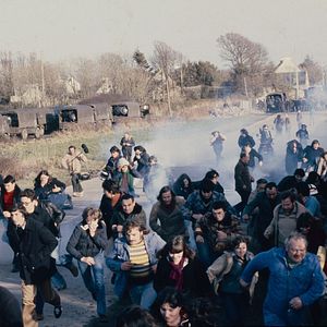 Photo Plogoff, des pierres contre des fusils