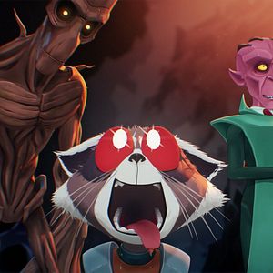 Photo Marvel Rocket et Groot