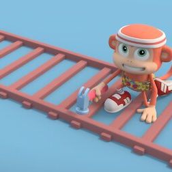 Photo Chico Bon Bon : Le petit singe bricoleur