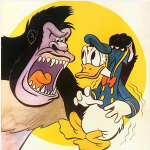 Photo Donald et le Gorille