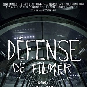 Photo Défense de Filmer